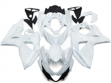 Best 2009-2016 Suzuki GSXR 1000 Motorcycle Fairings - Glossy White UK
