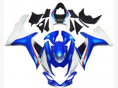 Best 2011-2024 Suzuki GSXR 600 / GSXR 750 Motorcycle Fairings - White Blue Red UK