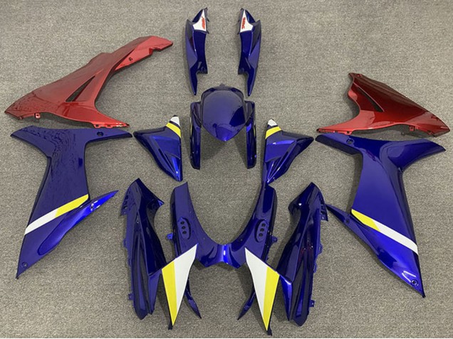 2011-2024 Suzuki GSXR 600 / GSXR 750 Motorcycle Fairings - Blue Red White Yellow UK
