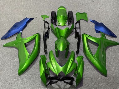 Best 2008-2010 Suzuki GSXR 600 / GSXR 750 Motorcycle Fairings - Green Blue UK