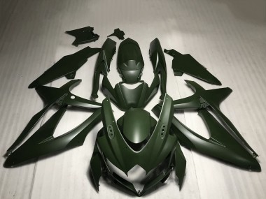 Best 2008-2010 Suzuki GSXR 600 / GSXR 750 Motorcycle Fairings - Matte Green UK