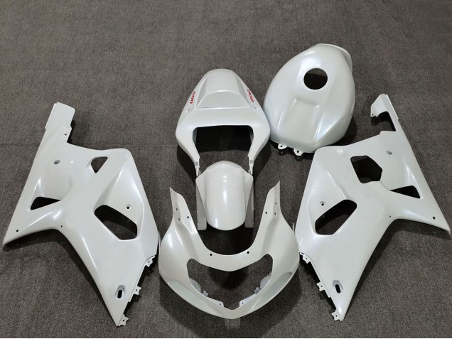 2001-2003 Suzuki GSXR 600 / GSXR 750 Motorcycle Fairings - Pearl White UK