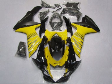 Best 2011-2024 Suzuki GSXR 600 / GSXR 750 Motorcycle Fairings - Yellow Grey Black UK