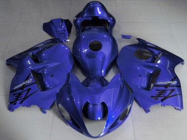 Best 1996-2007 Suzuki GSXR 1300 Motorcycle Fairings - Glossy Blue UK