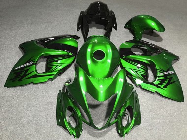 Best 2008-2020 Suzuki GSXR 1300 Motorcycle Fairing - Glossy Green Black UK