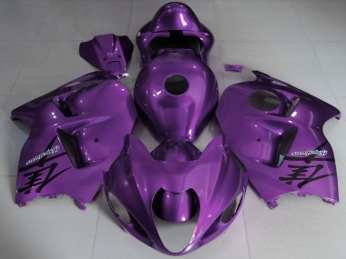 Best 1996-2007 Suzuki GSXR 1300 Motorcycle Fairings - Glossy Purple UK