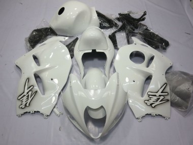 Best 1996-2007 Suzuki GSXR 1300 Motorcycle Fairings - Glossy White UK