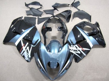 Best 1996-2007 Suzuki GSXR 1300 Motorcycle Fairings - Light Blue and Black UK