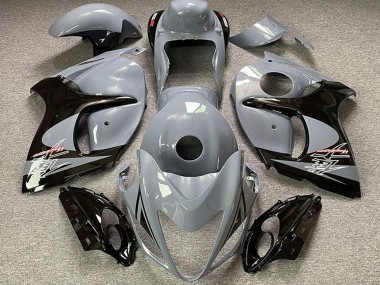 Best 2008-2020 Suzuki GSXR 1300 Motorcycle Fairings - Nardo Grey Black UK