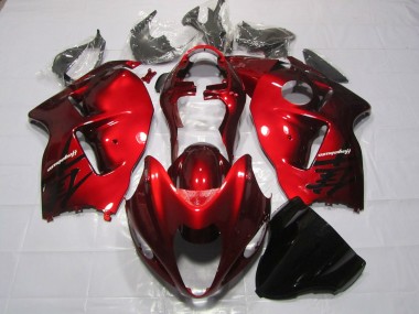 Best 1996-2007 Suzuki GSXR 1300 Motorcycle Fairings - Red UK