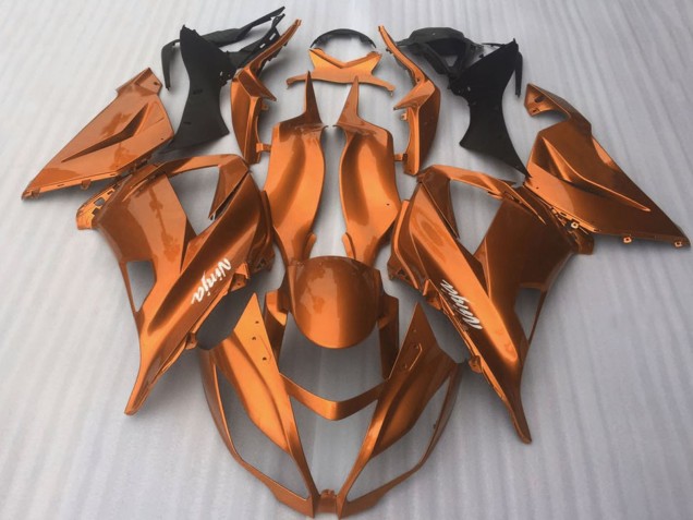 2016-2020 Kawasaki ZX10R Motorcycle Fairings - Dark Orange UK