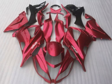 Best 2016-2020 Kawasaki ZX10R Motorcycle Fairings - Glossy Candy Red UK