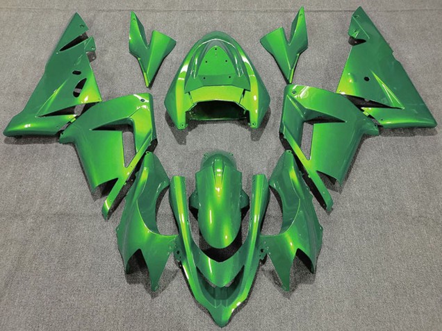 2004-2005 Kawasaki ZX10R Motorcycle Fairings - Glossy Green UK