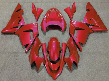 Best 2004-2005 Kawasaki ZX10R Motorcycle Fairings - Glossy Red UK