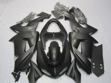 Best 2006-2007 Kawasaki ZX10R Motorcycle Fairings - Matte Black UK