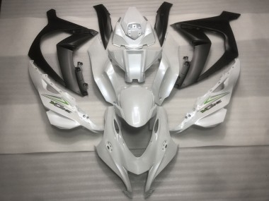 Best 2016-2020 Kawasaki ZX10R Motorcycle Fairings - Pearl White Black Green UK