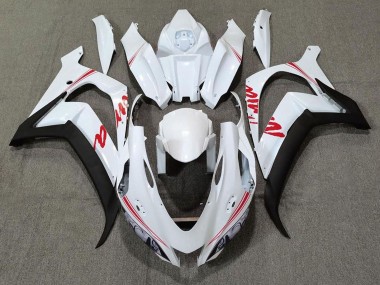 Best 2016-2020 Kawasaki ZX10R Motorcycle Fairings - Pearl White Black Red UK