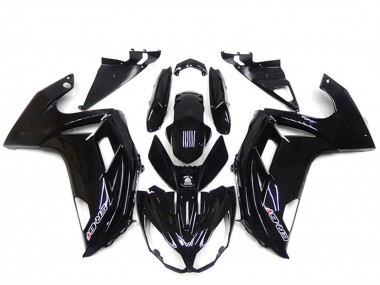 Best 2009-2011 Kawasaki Ninja ER6F Motorcycle Fairings - Glossy Black UK