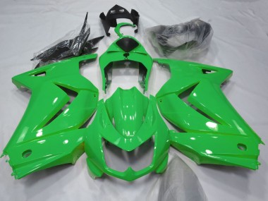 Best 2008-2012 Kawasaki Ninja 250 Motorcycle Fairing - Green UK