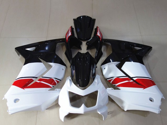 2008-2012 Kawasaki Ninja 250 Motorcycle Fairing - White Red Glossy Black UK