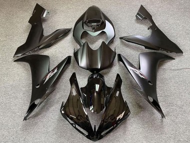Best 2004-2006 Yamaha R1 Motorcycle Fairings - Glossy Black Matte Black UK
