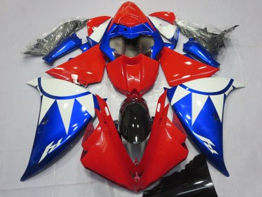 Best 2012-2014 Yamaha R1 Motorcycle Fairings - White Red Blue Black UK