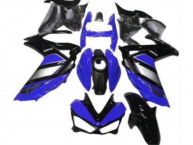 Best 2015-2018 Yamaha R3 Motorcycle Fairing - Blue Silver Glossy Black Yamalube UK