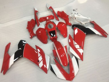 Best 2015-2018 Yamaha R3 Motorcycle Fairing - Red White Glossy Black UK
