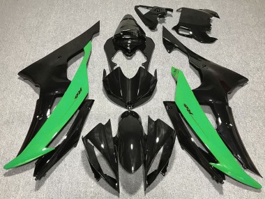 Best 2008-2016 Yamaha R6 Motorcycle Fairing - Green Glossy Black UK
