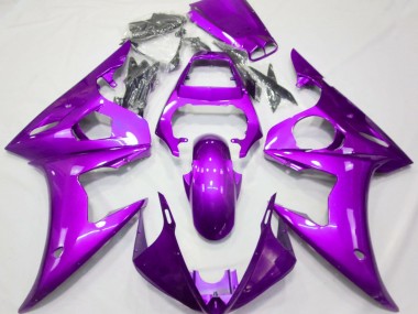 Best 2003-2004 Yamaha R6 Motorcycle Fairings - Glossy Purple UK
