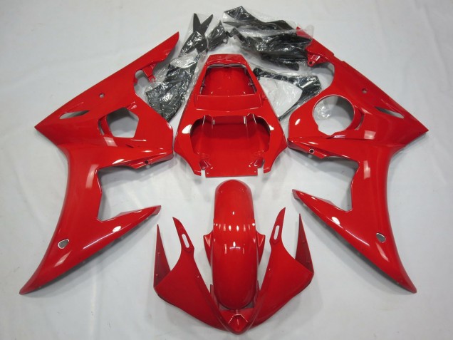 2003-2004 Yamaha R6 Motorcycle Fairings - Glossy Red UK