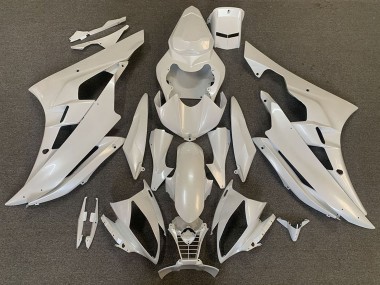 Best 2006-2007 Yamaha R6 Motorcycle Fairings - Pearl White UK