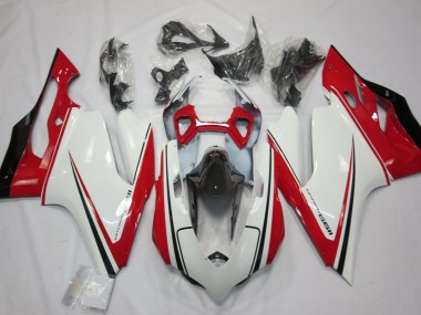 Best 2011-2014 Ducati 1199 Motorcycle Fairing - White Red Black Green UK