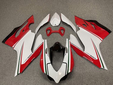 Best 2011-2014 Ducati 1199 Motorcycle Fairings - White Red Black Green UK
