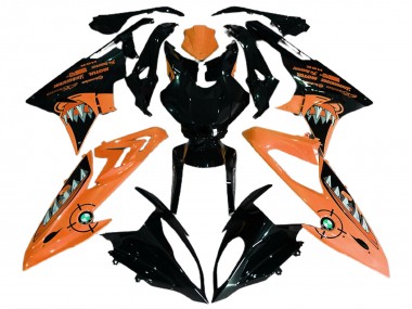 Best 2015-2016 BMW S1000RR Motorcycle Fairings - Orange Glossy Black Shark UK