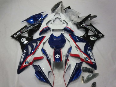 Best 2009-2014 BMW S1000RR Motorcycle Fairings - White Red Blue Black HP UK