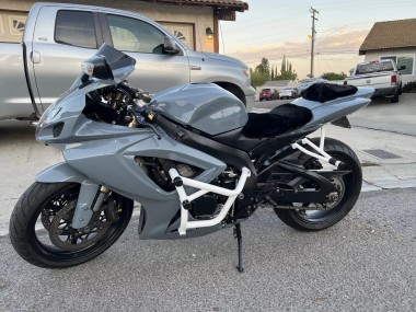 Best 2006-2007 Suzuki GSXR 600 / GSXR 750 Motorcycle Fairing Kits - Nardo Grey UK