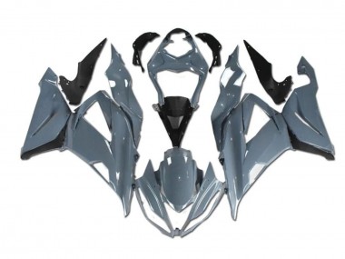 Best 2013-2018 Kawasaki ZX6R Motorcycle Fairings - Nardo Grey UK