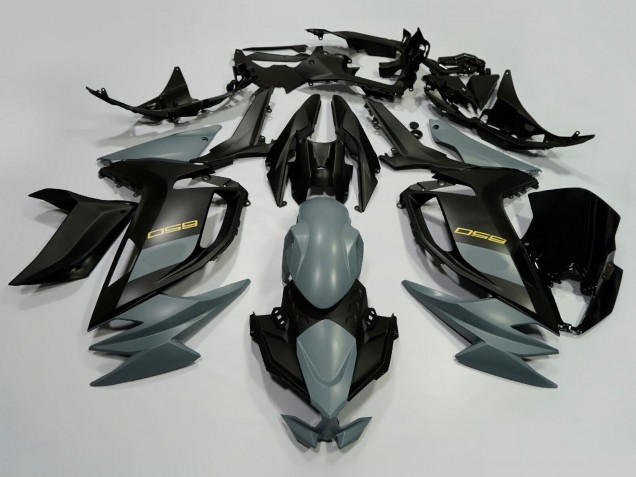 2020-2024 Kawasaki Ninja 650 EX650 Motorcycle Fairings - Grey Black Gold UK