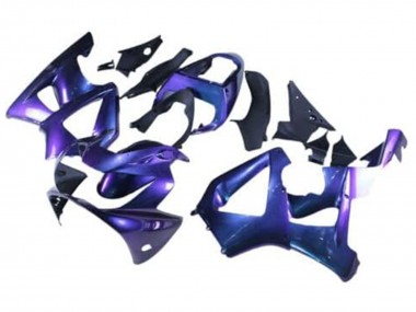 Best 2000-2001 Honda CBR900RR 929 Motorcycle Fairings - Chameleon Blue Purple UK