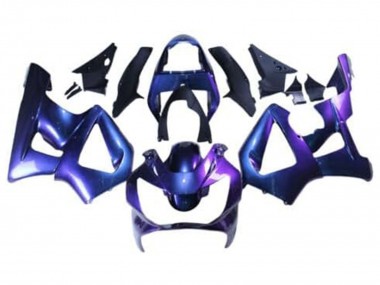 Best 2000-2001 Honda CBR900RR 929 Motorcycle Fairings - Chameleon Blue Purple UK
