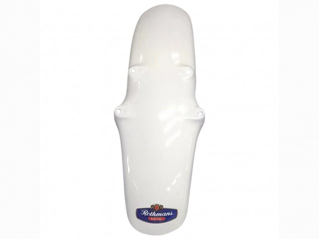 1987-1989 Honda CBR400RR NC23 Motorcycle Fairings - White Yellow Blue Rothmans UK