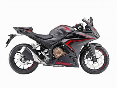 Best 2022 Honda CBR400R Motorcycle Fairings - Matte Black Red UK