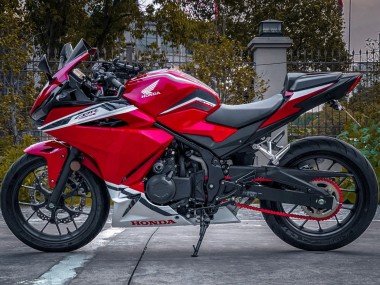 Best 2022 Honda CBR400R Motorcycle Fairings - Red White UK
