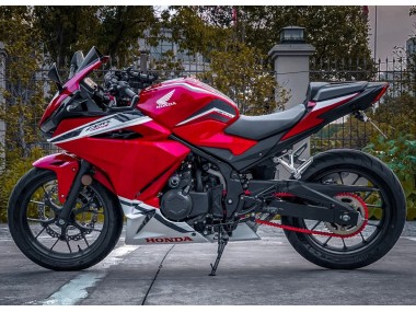 Best 2022 Honda CBR400R Motorcycle Fairings - Red White UK