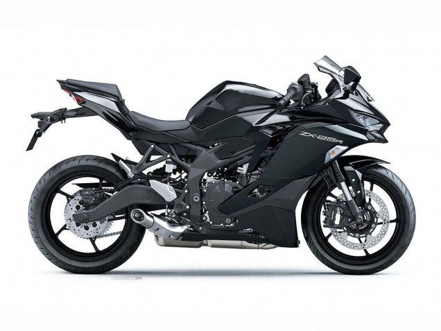 2019-2025 Kawasaki ZX25R ZX-25R Motorcycle Fairings - Glossy Black Matte Black UK