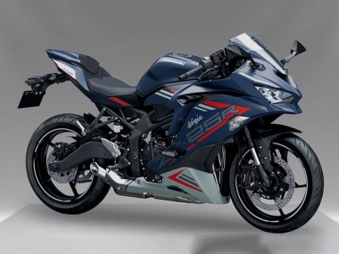Best 2019-2025 Kawasaki ZX25R ZX-25R Motorcycle Fairing - Blue Red Grey UK