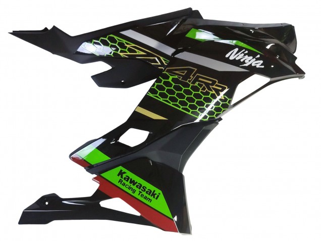 2019-2025 Kawasaki ZX25R ZX-25R Motorcycle Fairings - Green Black Red Honeycomb UK
