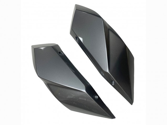 2015-2022 Kawasaki Ninja H2 Motorcycle Fairings - Silver Black Carbon Fiber UK