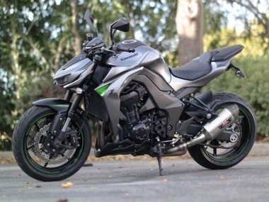 Best 2018-2024 Kawasaki Z400 Motorcycle Fairings - Grey UK
